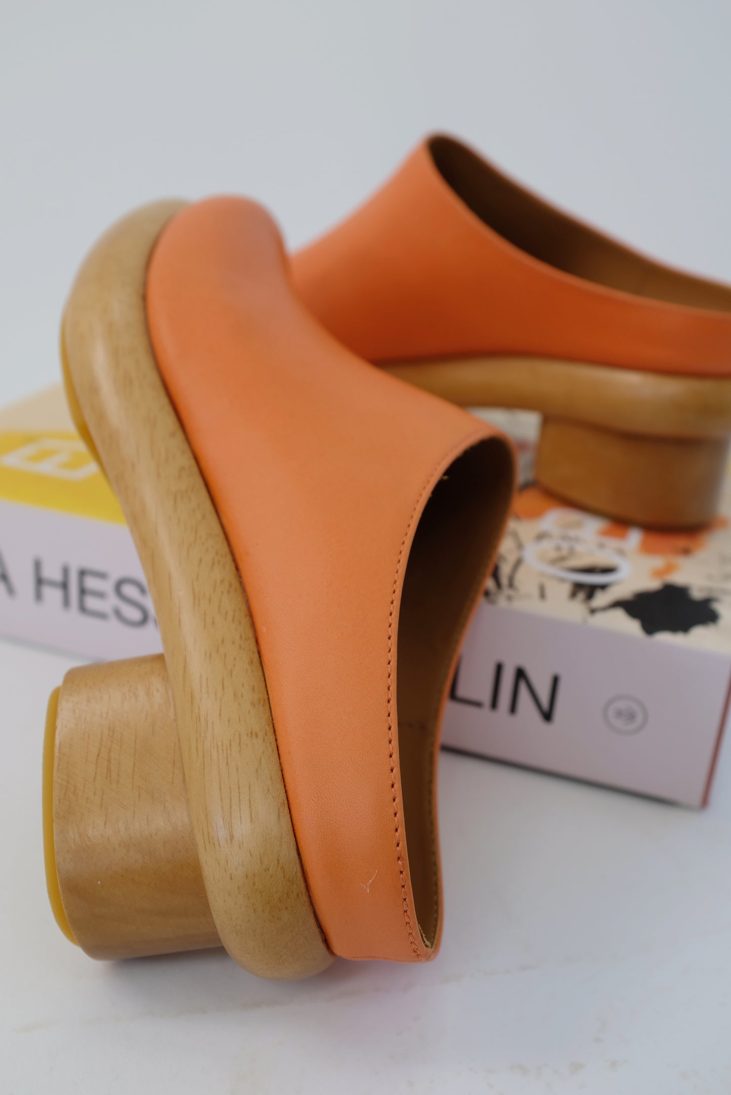 Beklina Low Sedia Clog Persimmon