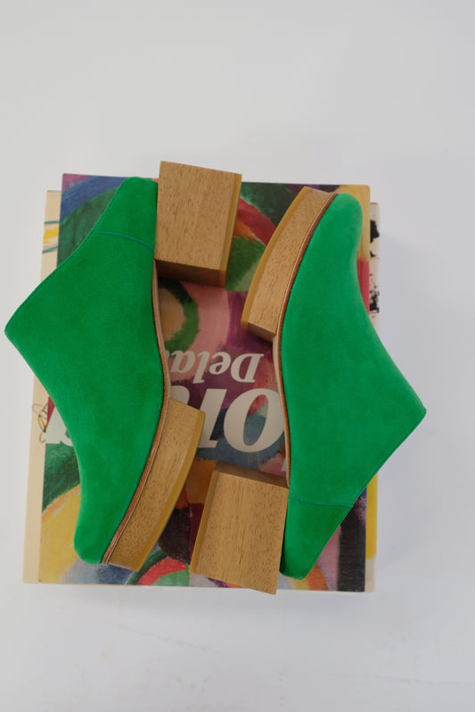 Beklina Matisse Platform Mules Citrus