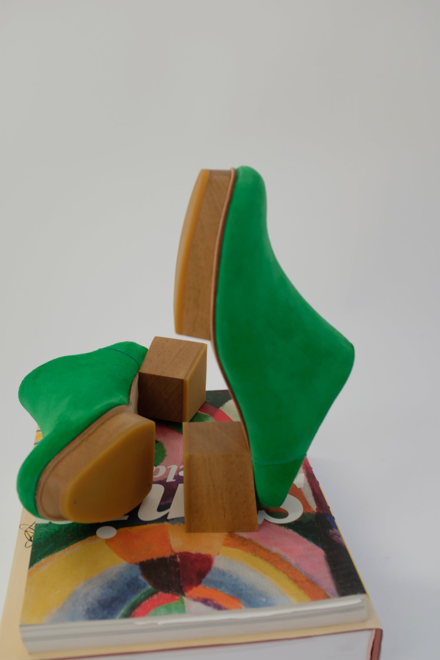 Beklina Matisse Platform Mules Citrus