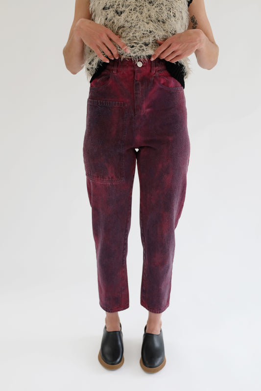 Anntian Ordinary Jeans Pink-navy