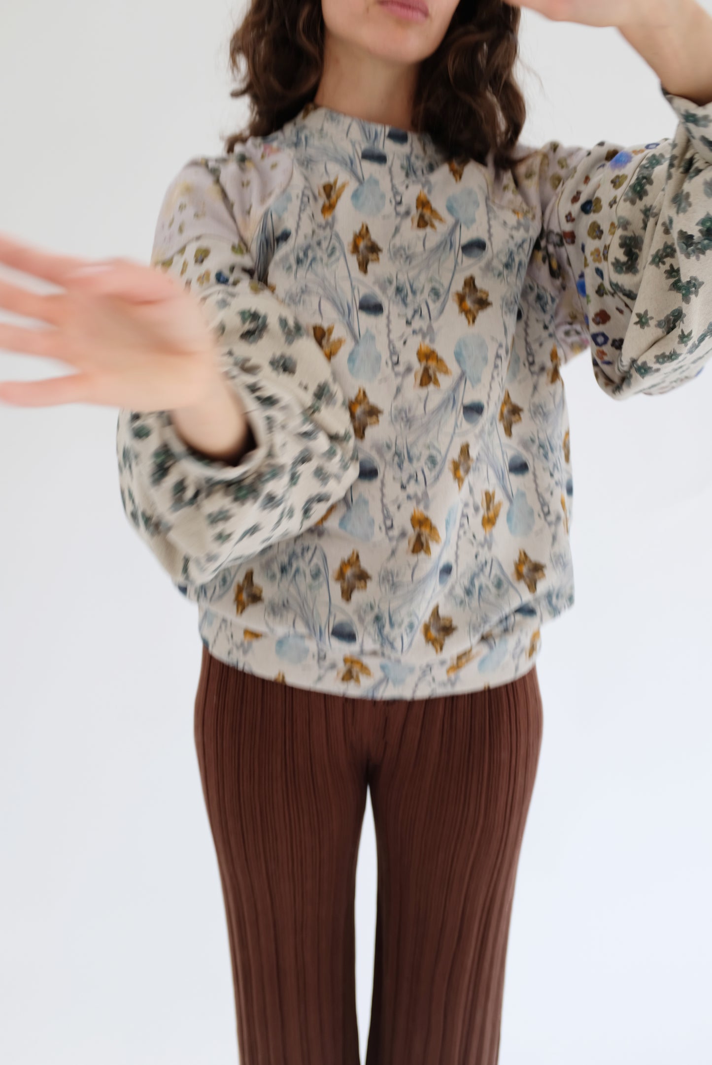 Anntian Pullover Sweatshirt Print 4B