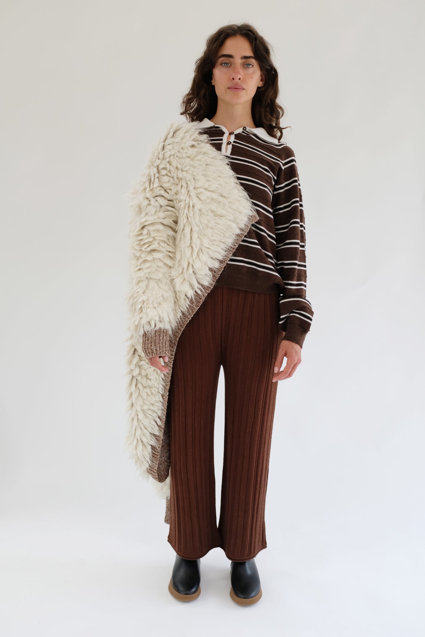 Beklina Fern Cardigan Ivory