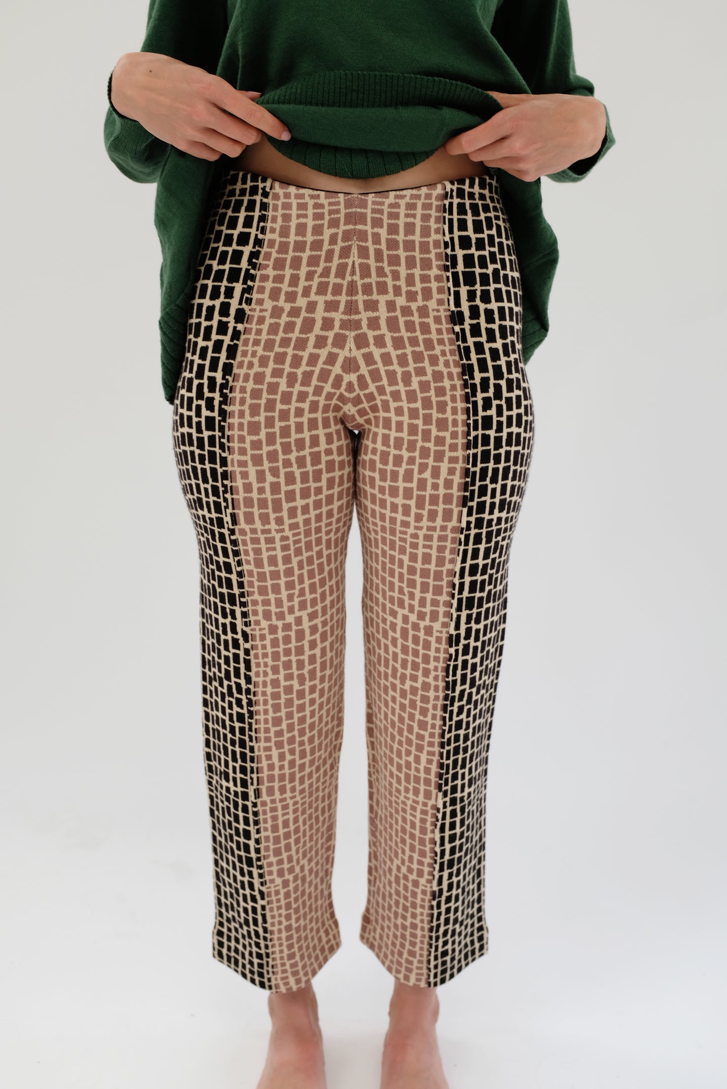 Beklina Knit Tile Trousers