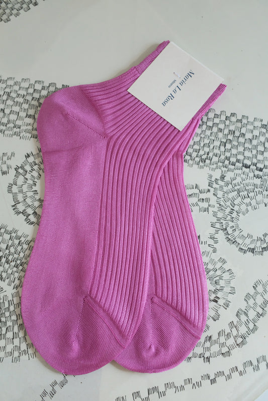 Maria La Rosa Silk Socks Bougainville