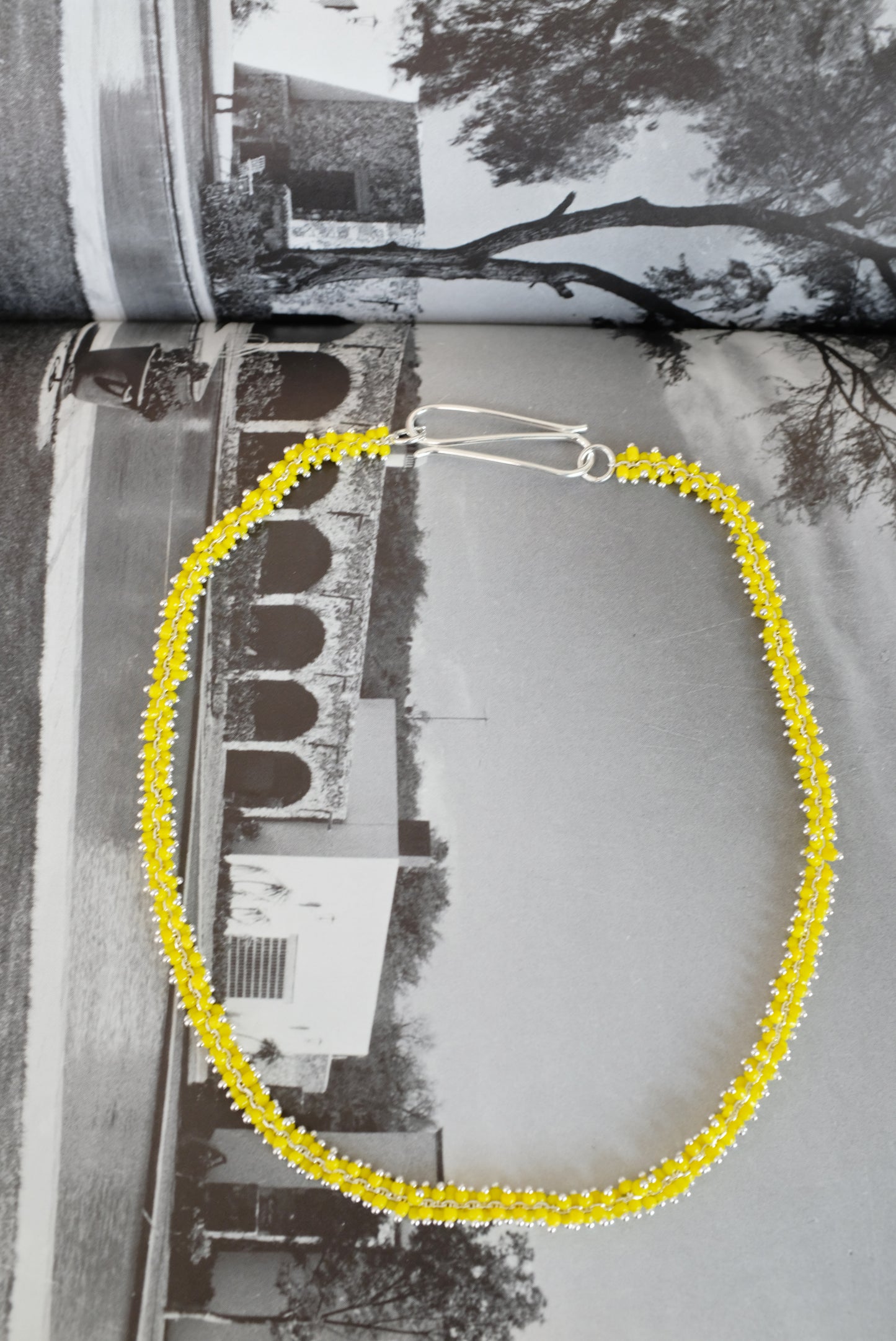 Beatriz Palacios Yellow Chain Necklace