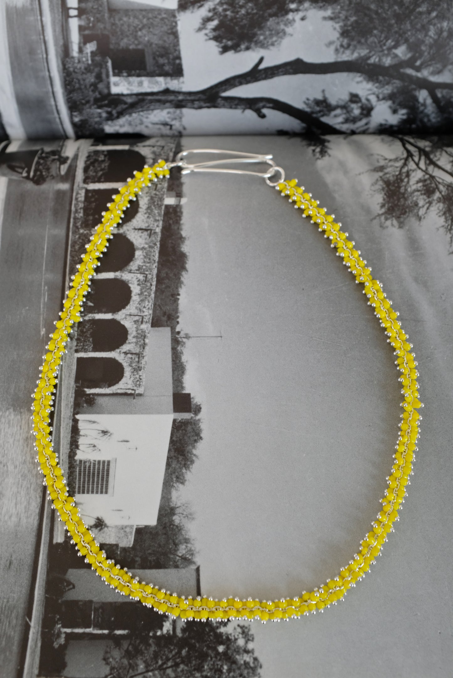 Beatriz Palacios Yellow Chain Necklace