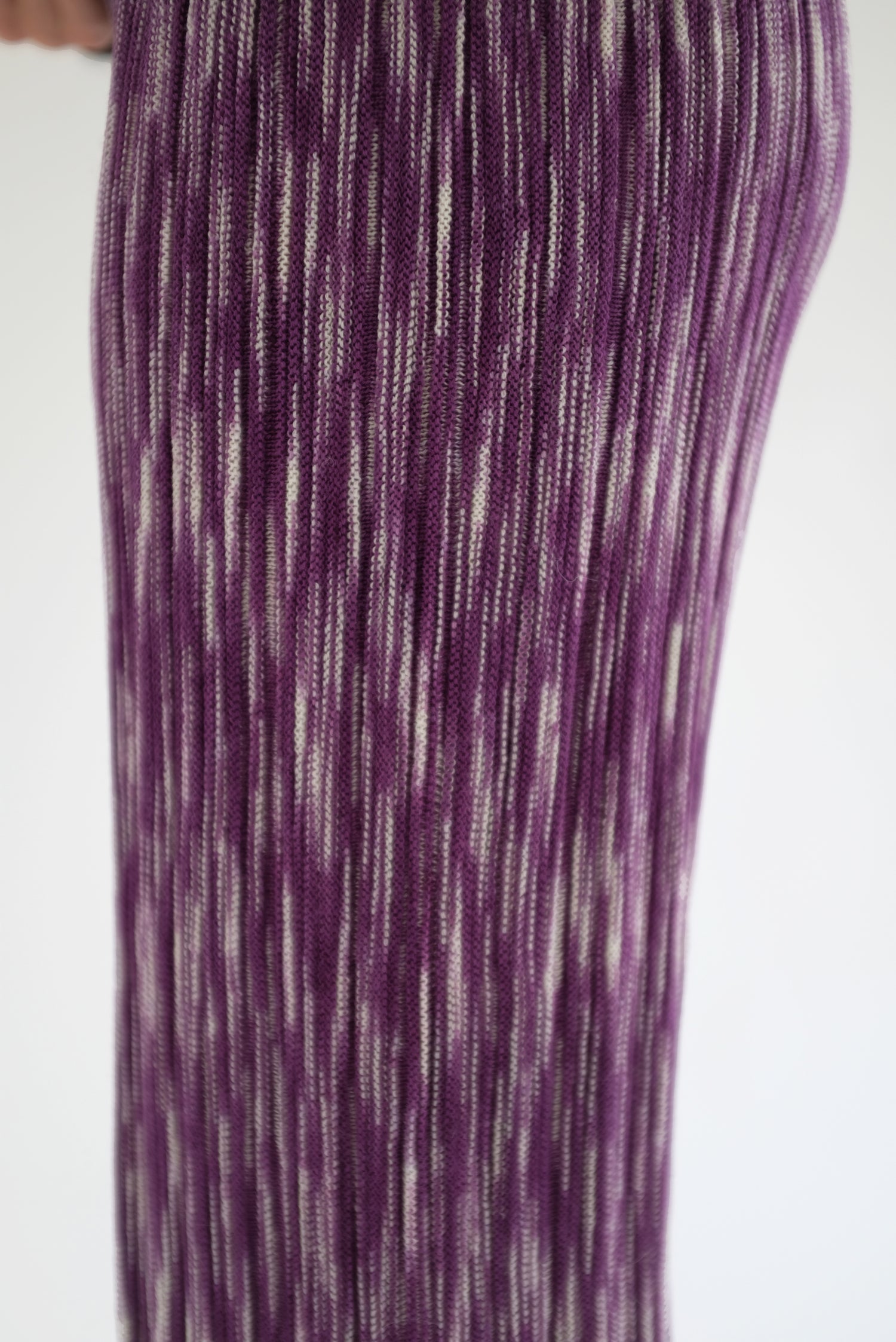 Beklina Merino Pleated Trousers Plum Space