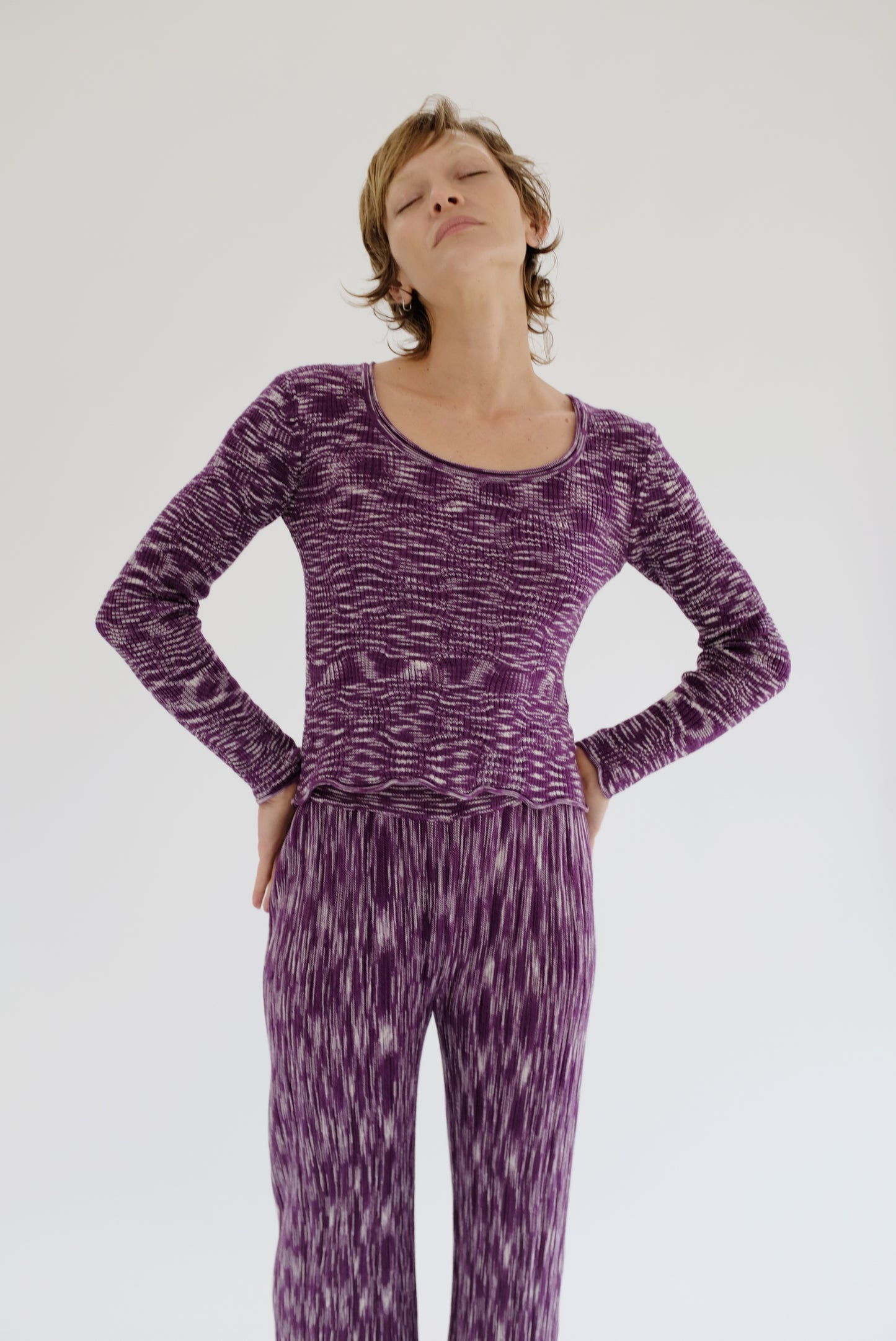 Beklina Merino Spazio Scoop Plum
