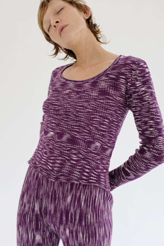Beklina Merino Spazio Scoop Plum