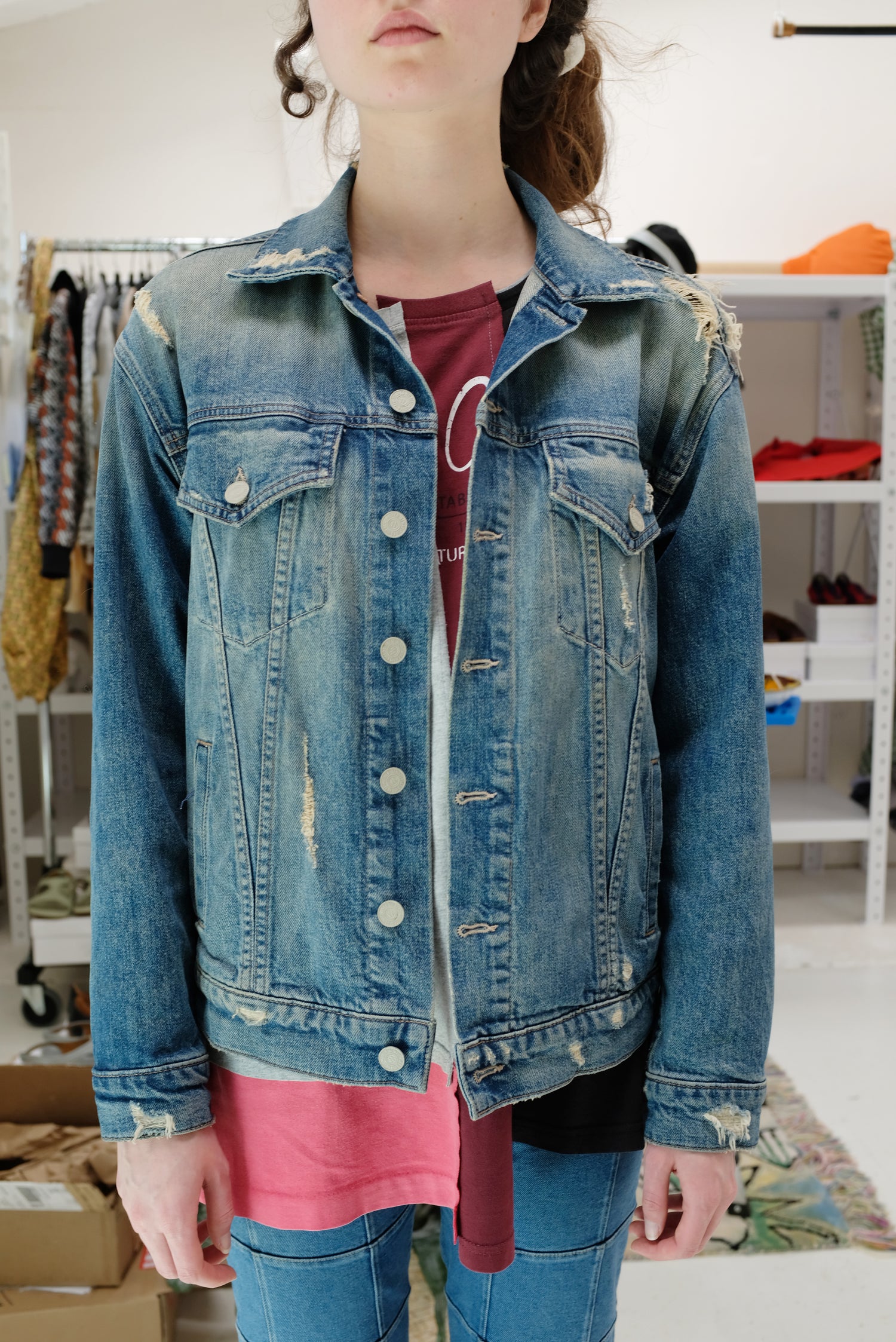 Mother Denim Jacket / Preworn