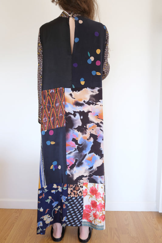 Bettina Bakdal Mandarin Collar Dress