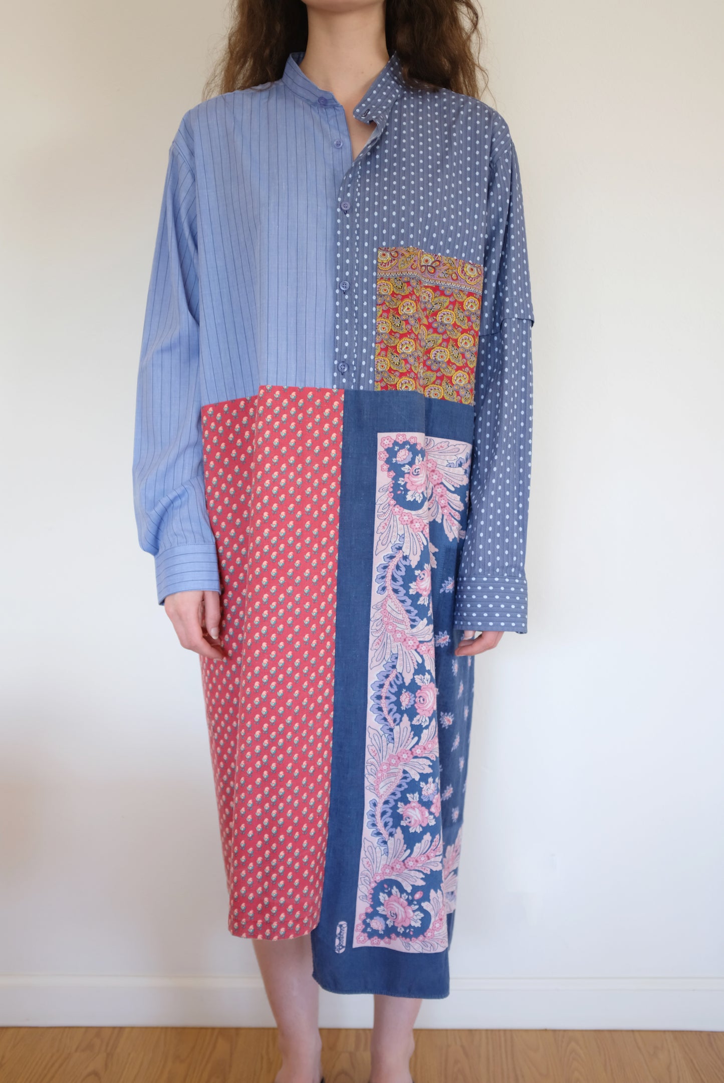 Bettina Bakdal Cotton Provence Shirt Dress