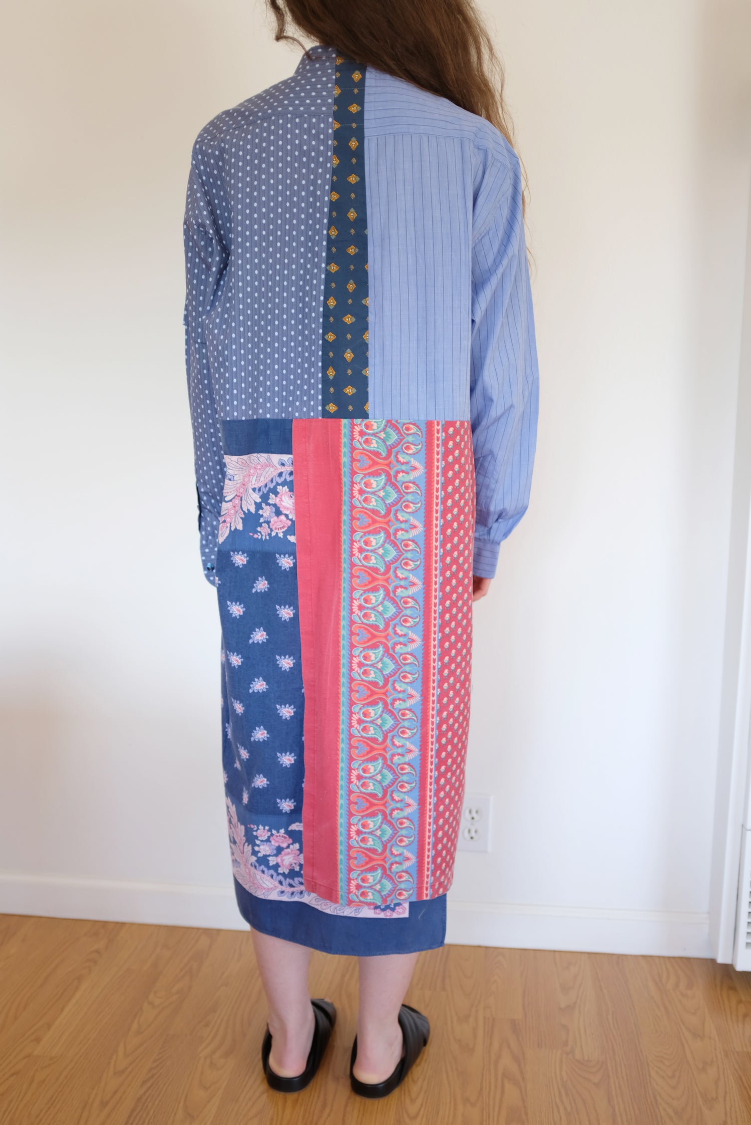 Bettina Bakdal Cotton Provence Shirt Dress