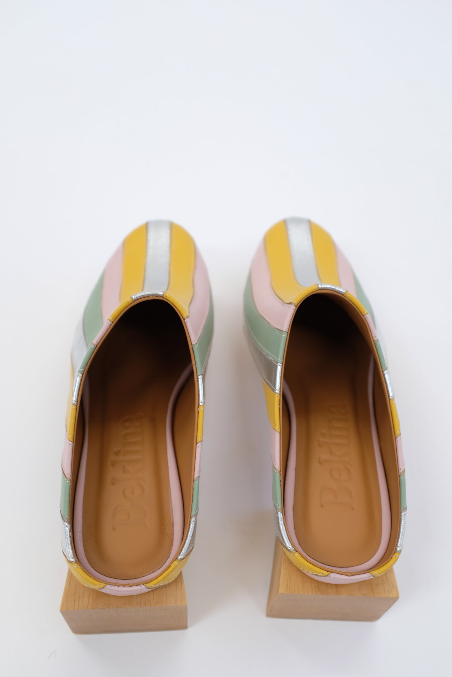 Beklina Matisse Platform Mules Gaga