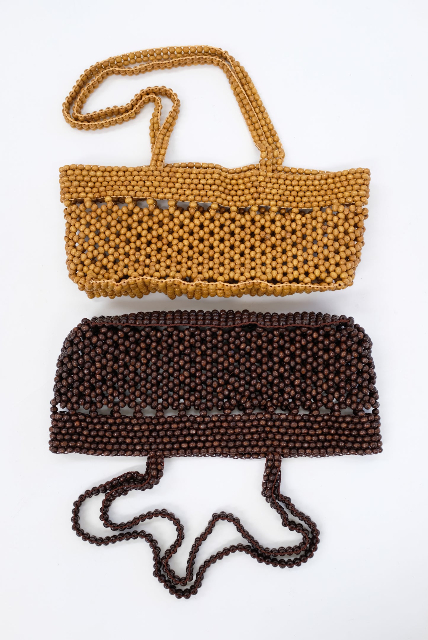 Cordera Wooden Beads Mini Bag