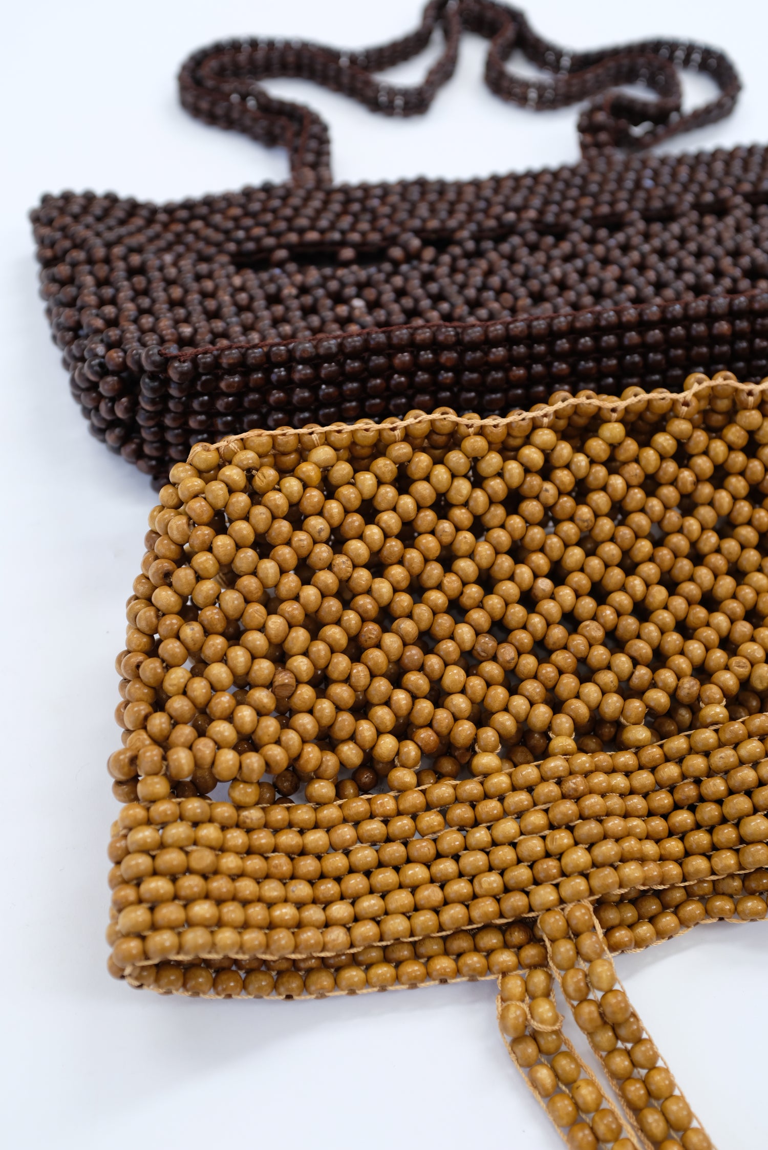 Cordera Wooden Beads Mini Bag