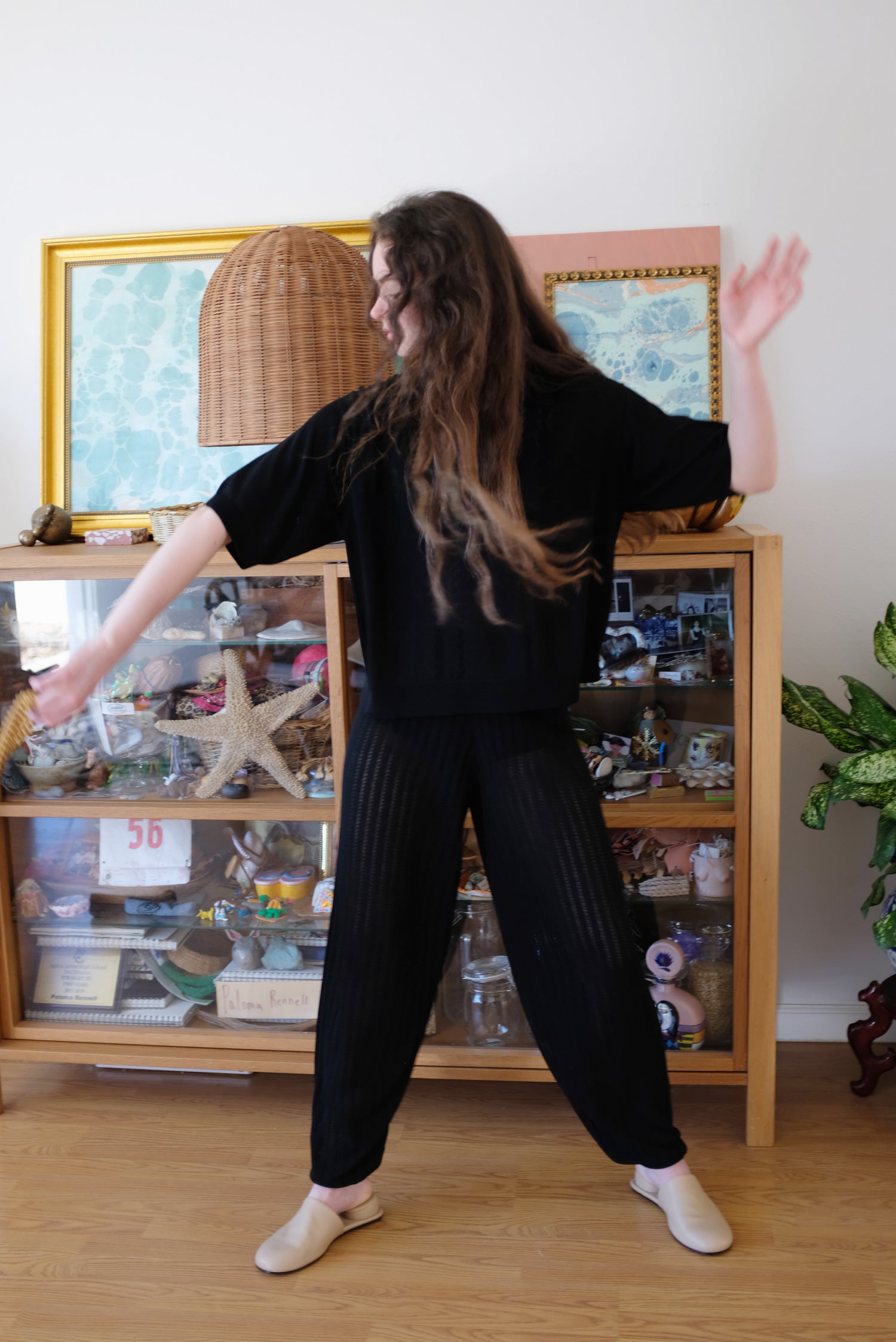 Cordera Lace Knit Pants