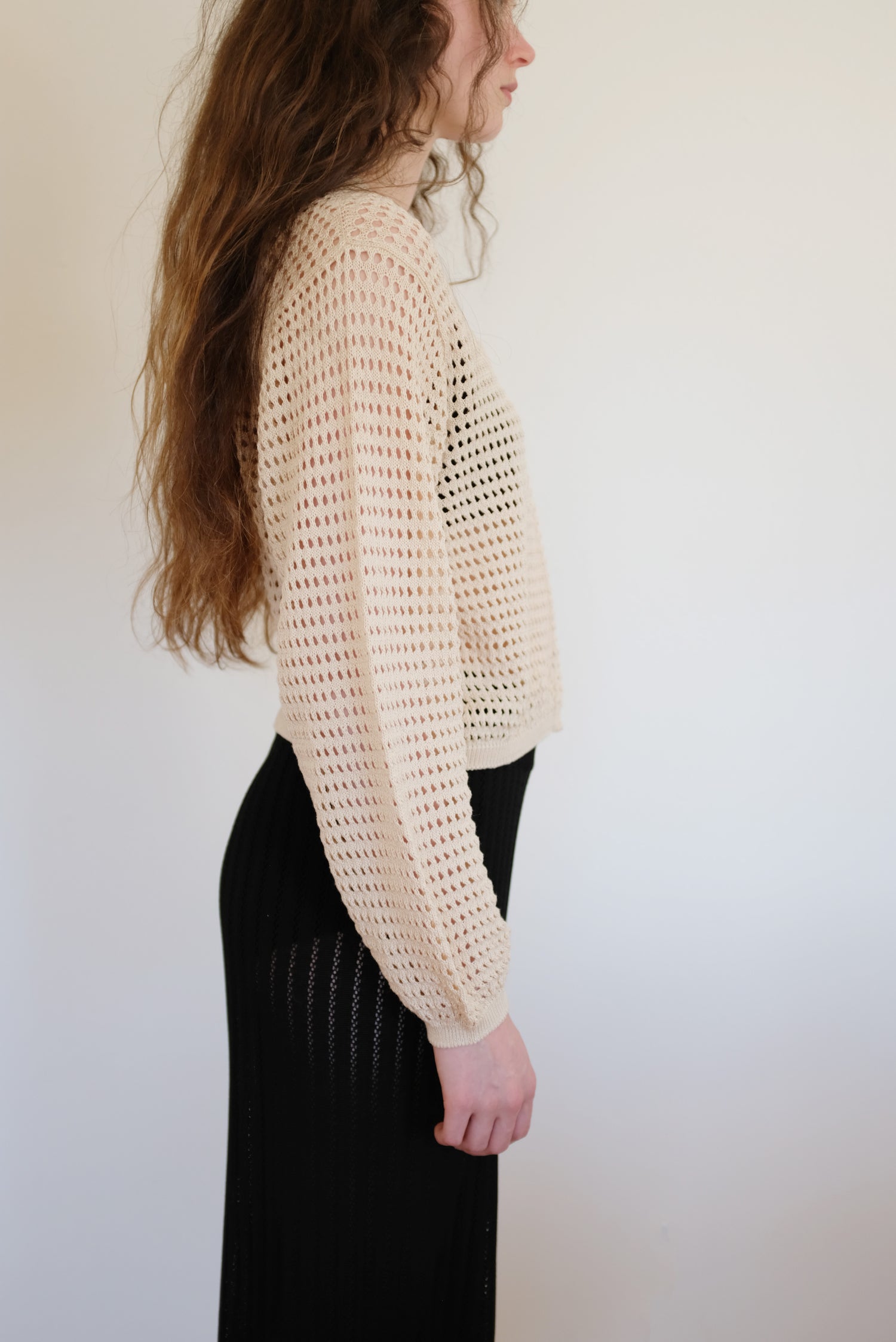 Beklina Fallegur Cardigan Natural