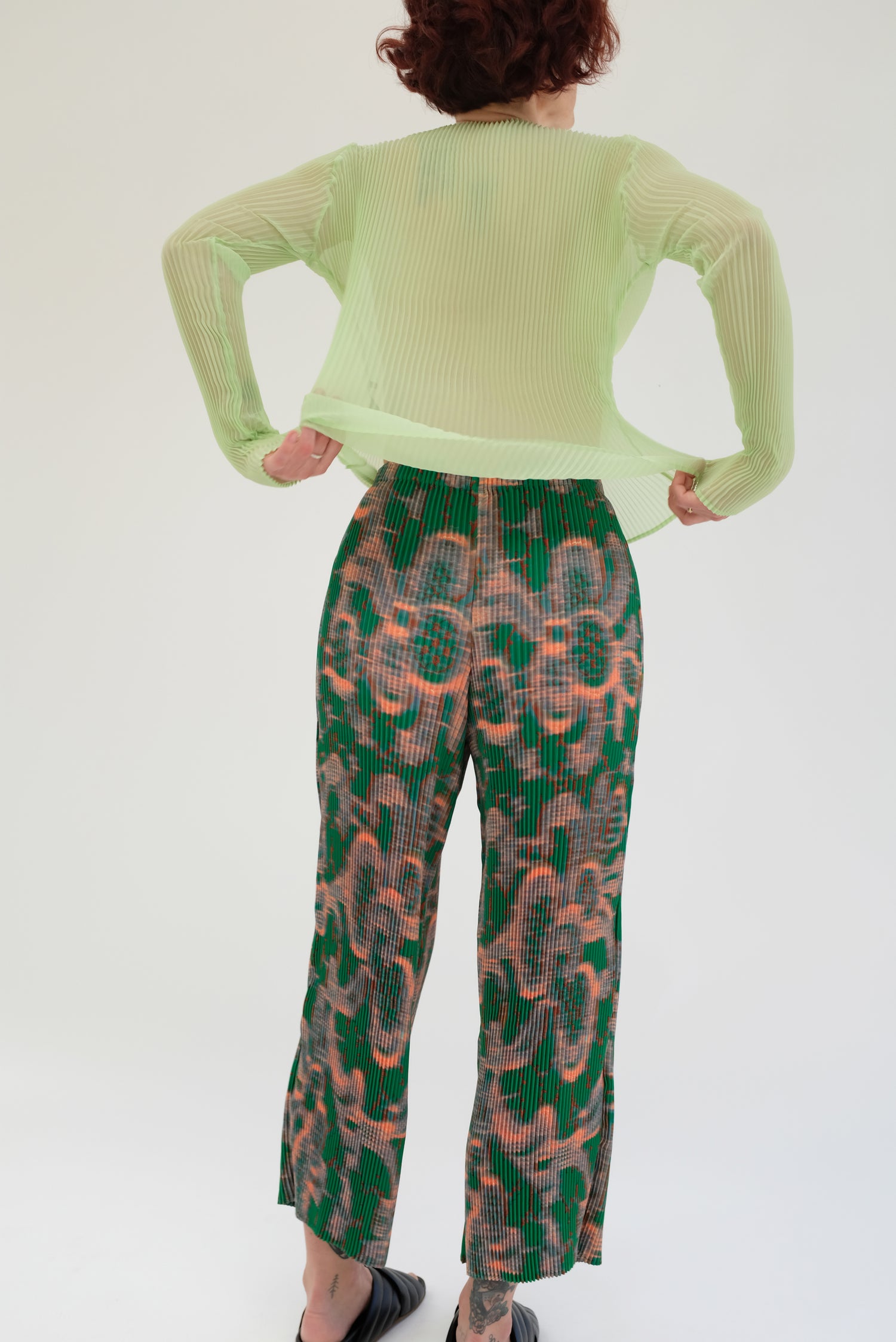 Julia Heuer Lee Top Lime Green