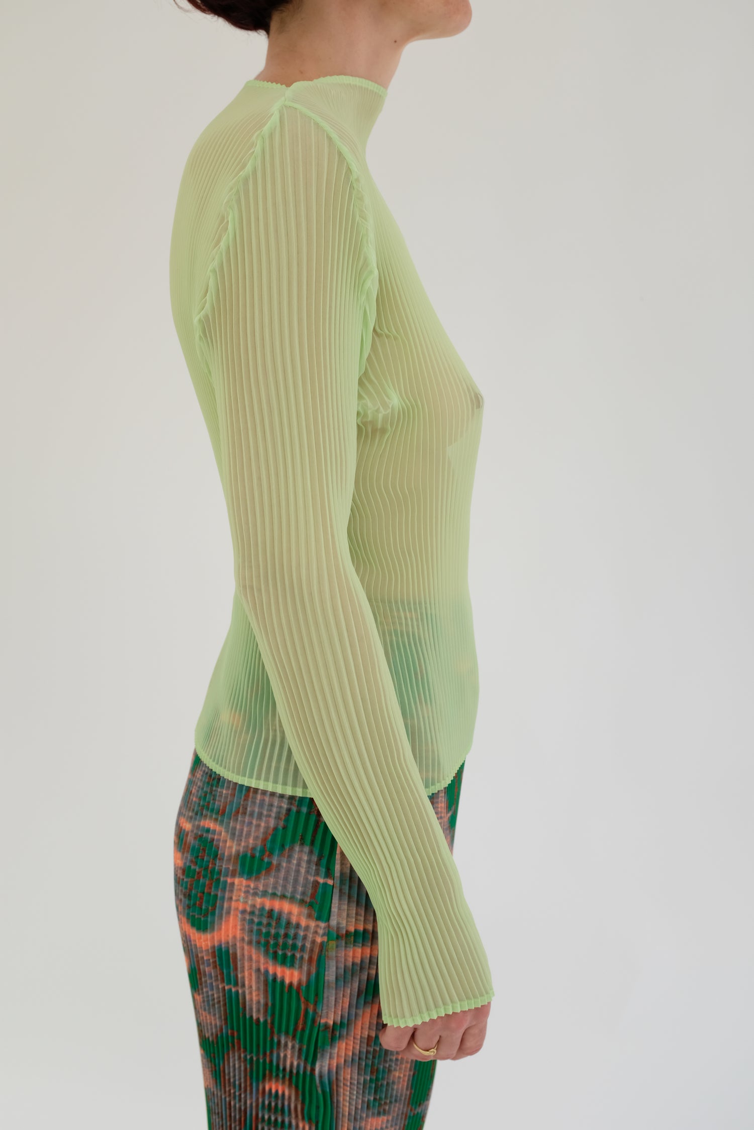 Julia Heuer Lee Top Lime Green