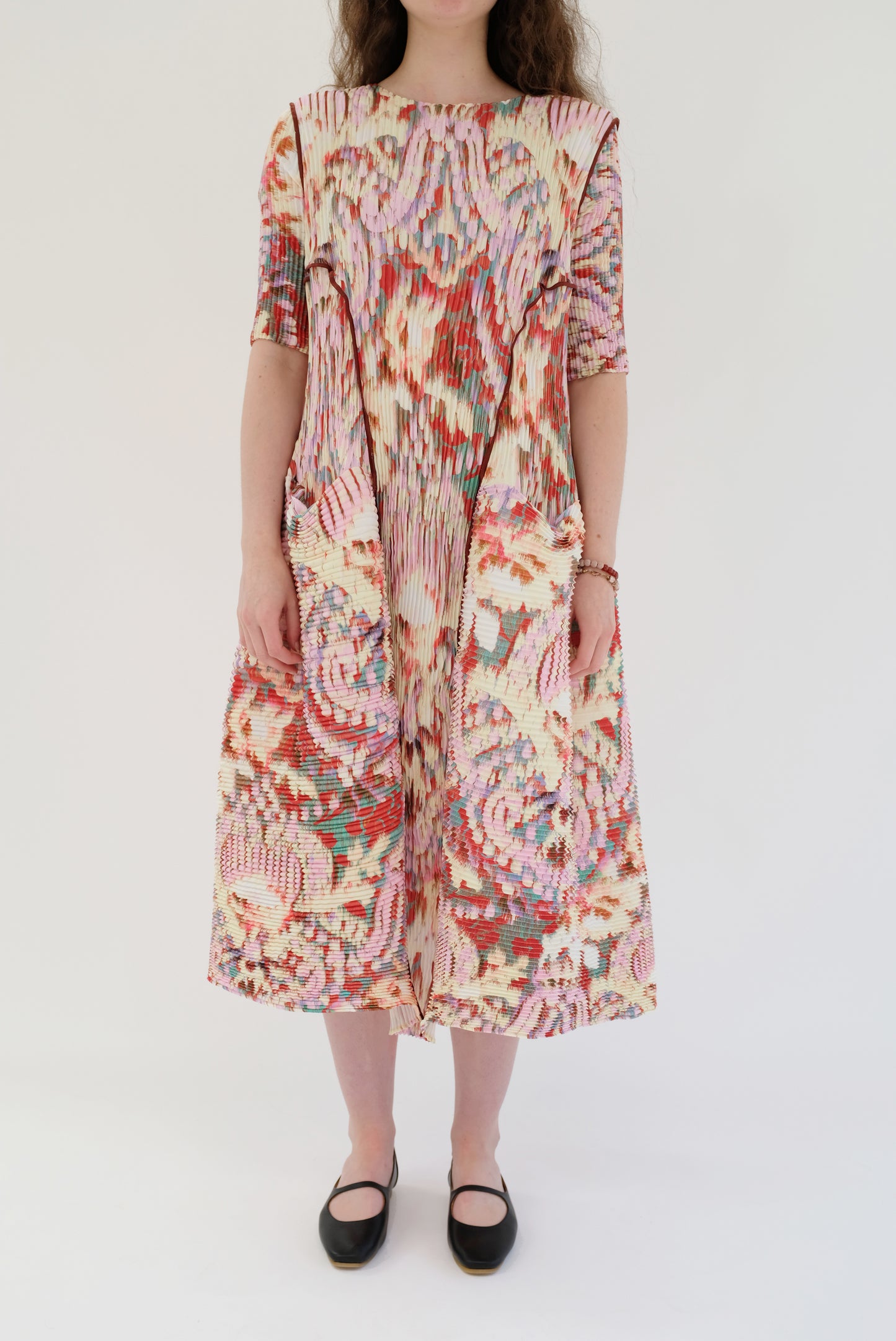 Julia Heuer Uma Handpleated Dress Jim
