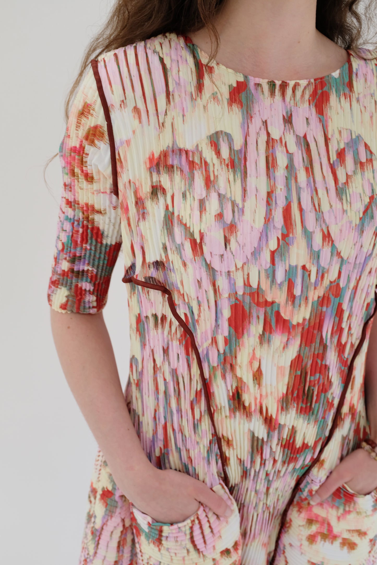 Julia Heuer Uma Handpleated Dress Jim