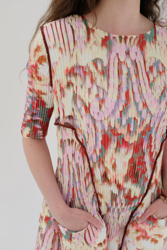 Julia Heuer Uma Handpleated Dress Jim