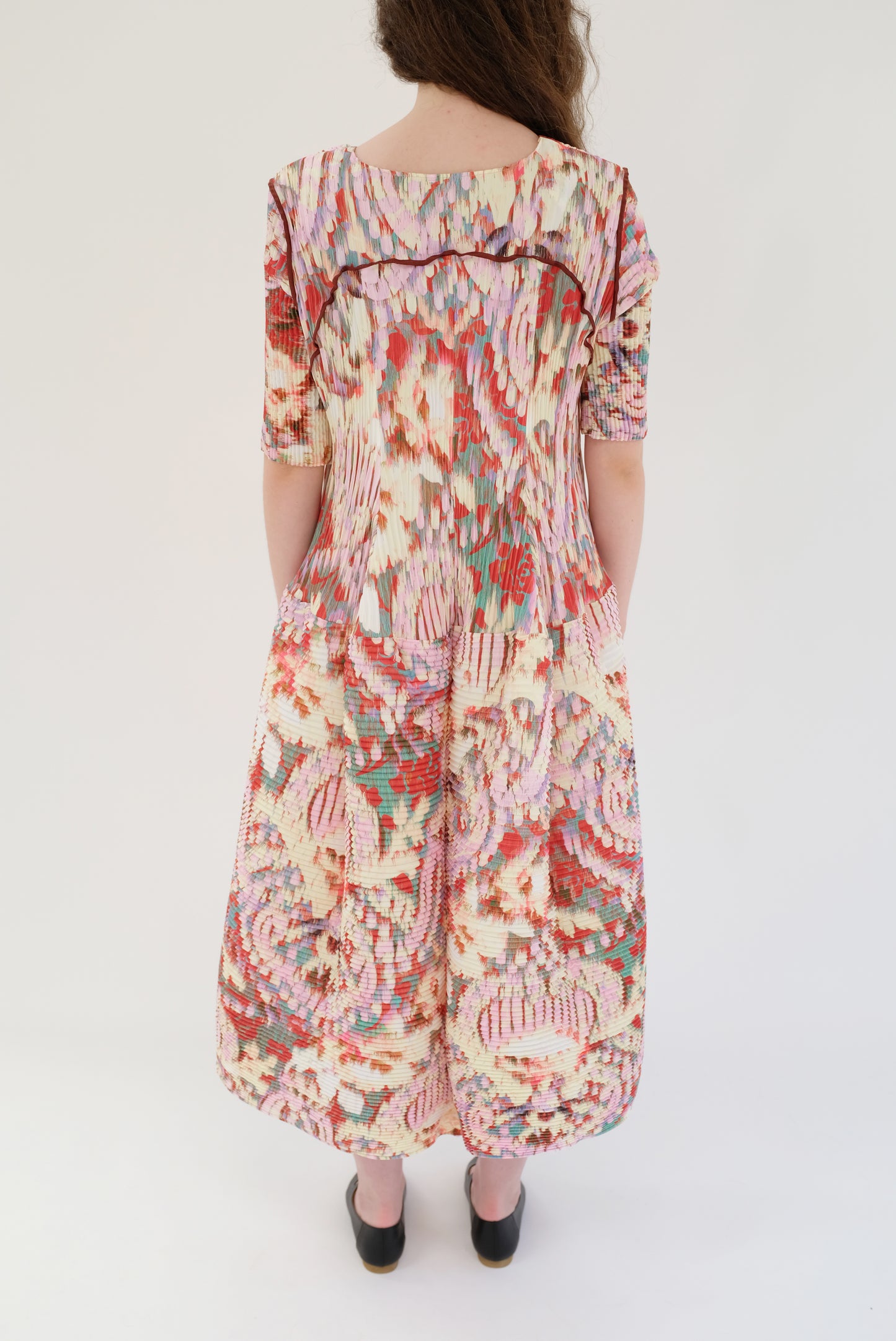 Julia Heuer Uma Handpleated Dress Jim