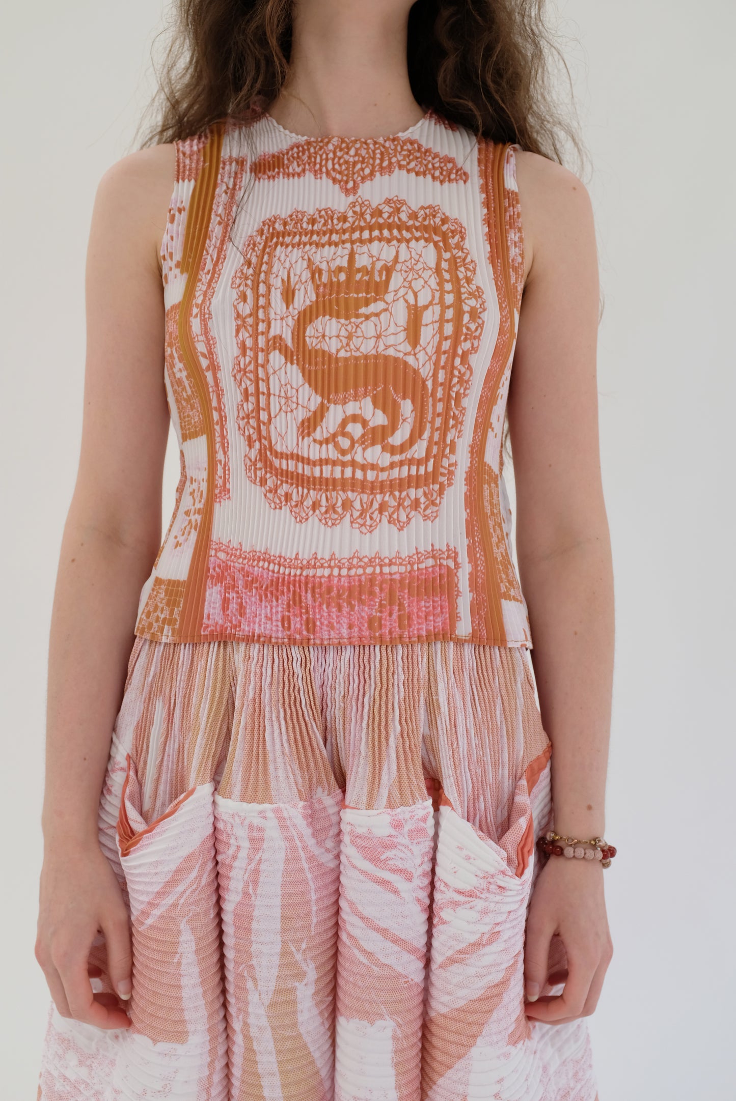 Julia Heuer Thelma Pleated Top Apo