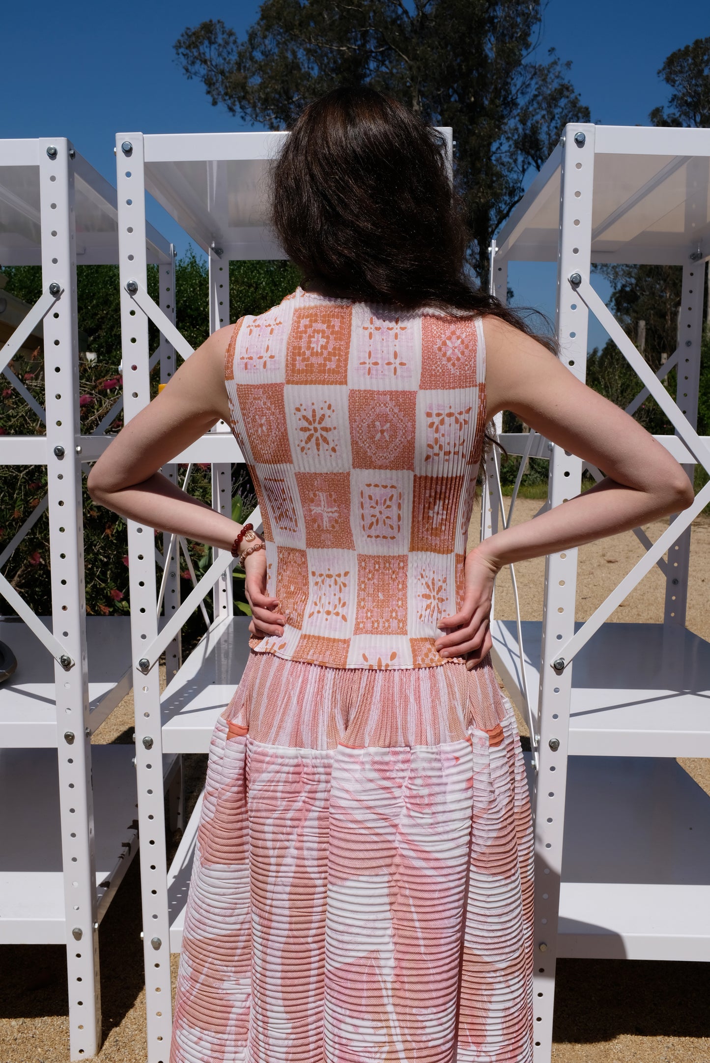 Julia Heuer Thelma Pleated Top Apo