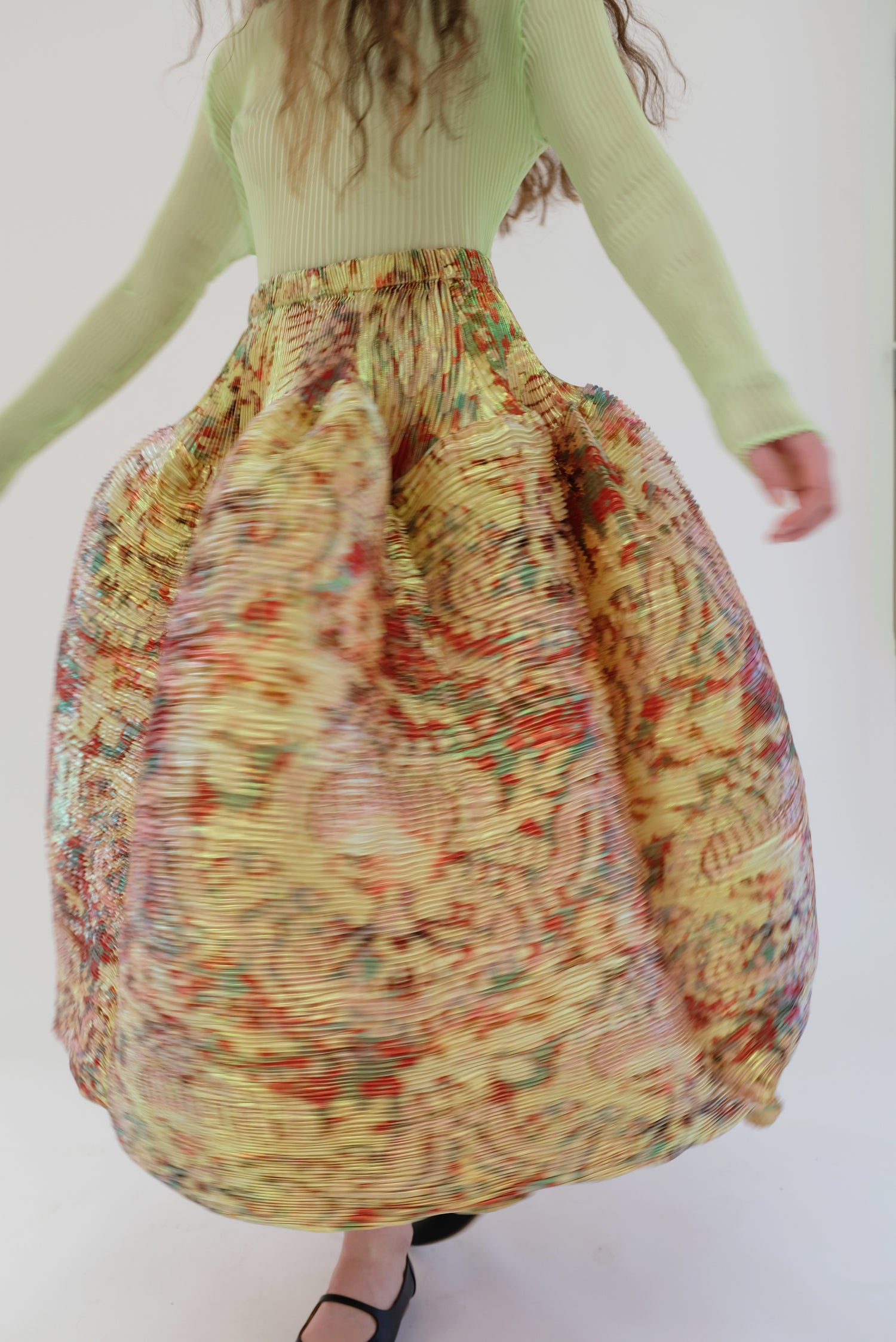 Julia Heuer Kenza Skirt Iridescent Jim – Beklina