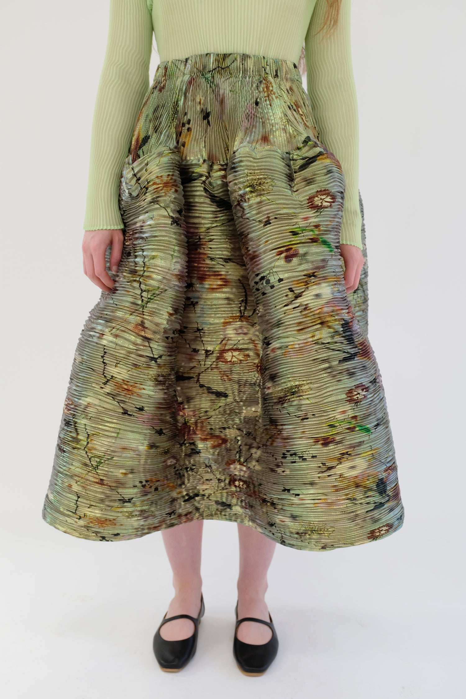 Julia Heuer Kenza Skirt Iridescent Frances