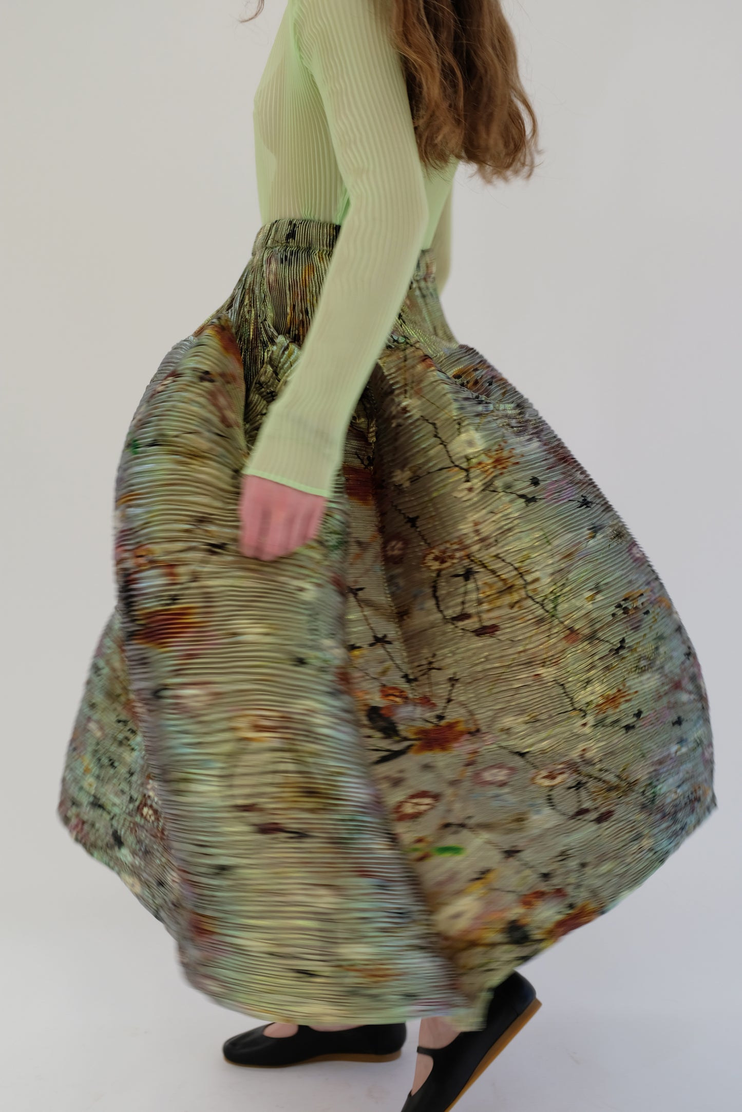 Julia Heuer Kenza Skirt Iridescent Frances