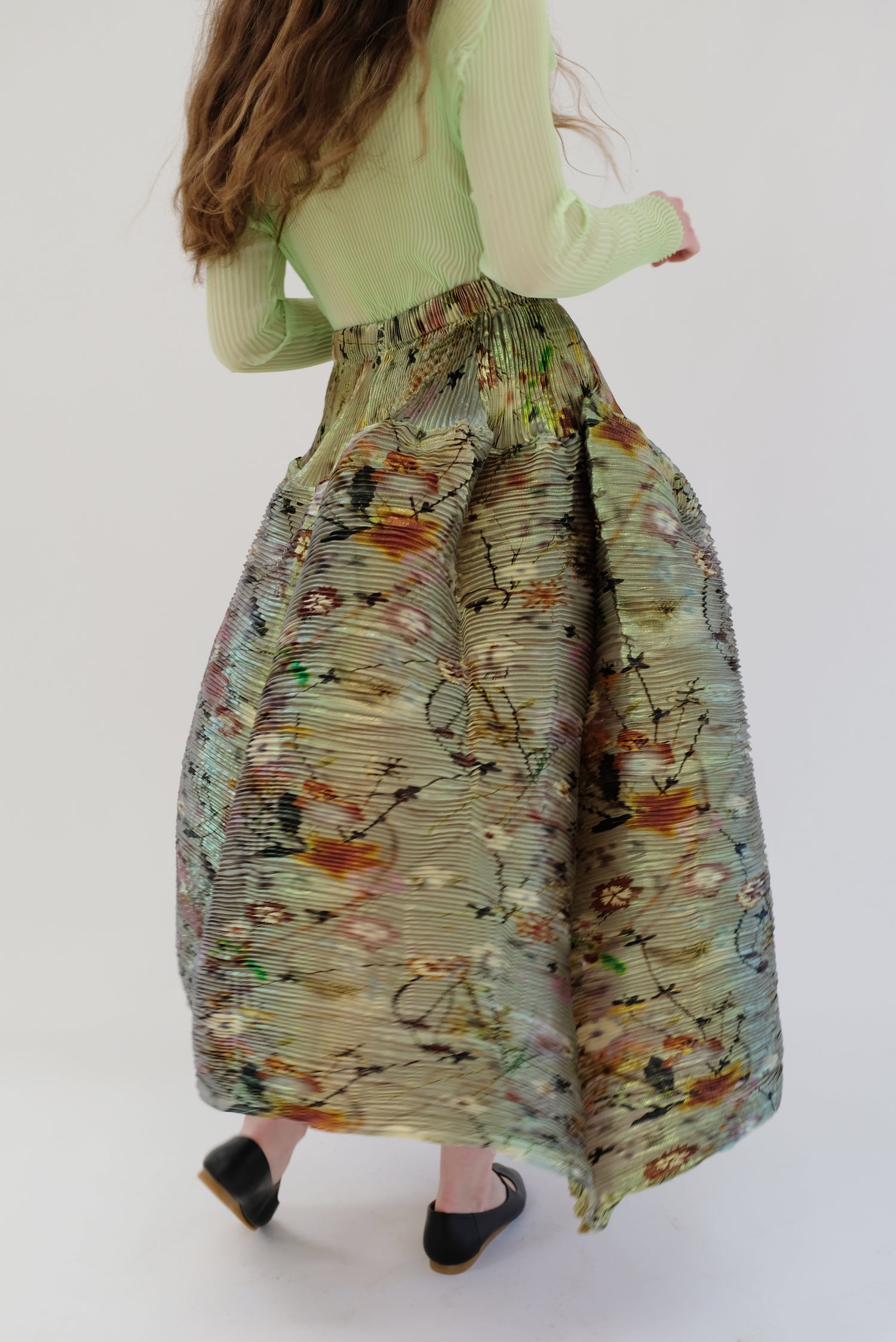 Julia Heuer Kenza Skirt Iridescent Frances