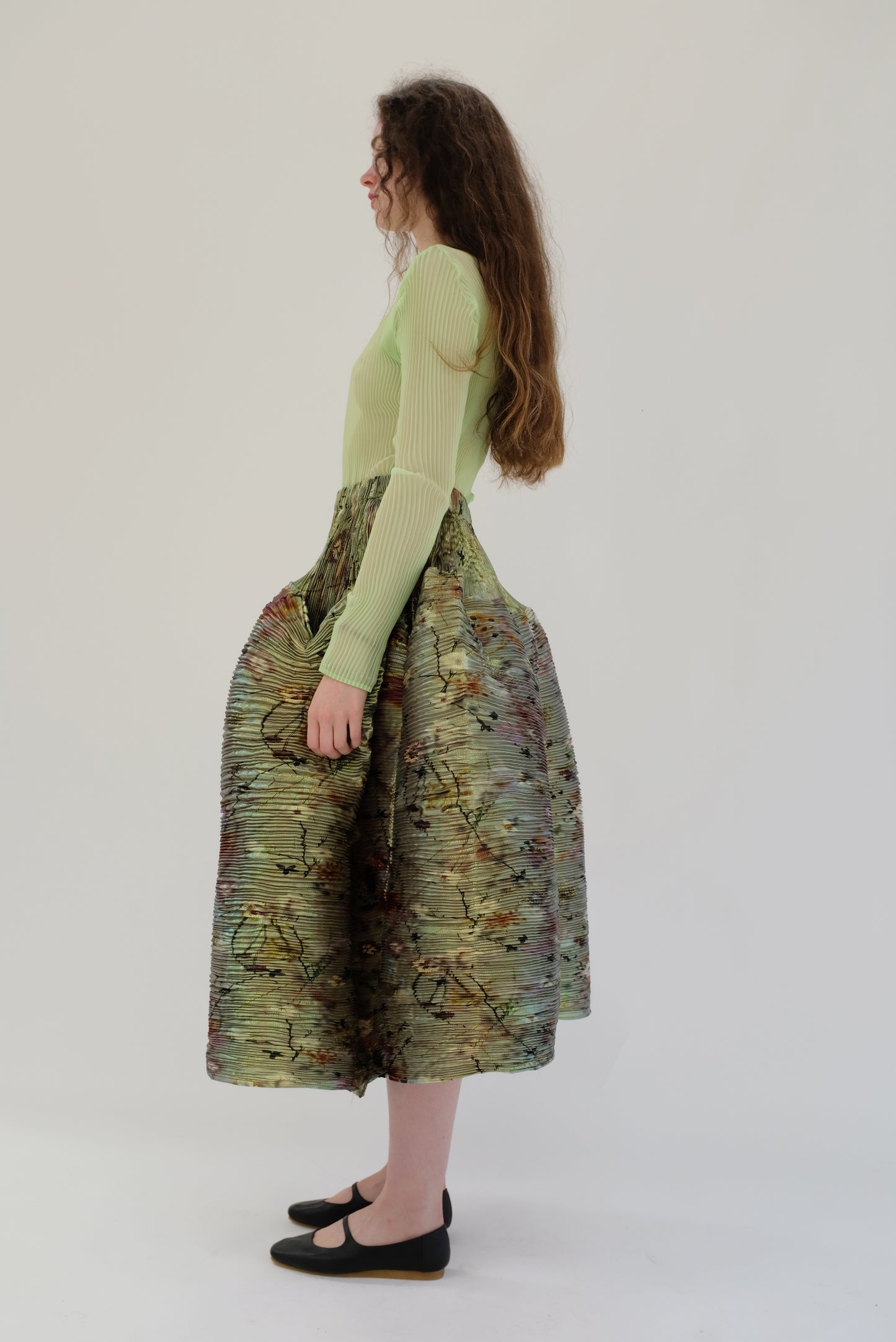 Julia Heuer Kenza Skirt Iridescent Frances