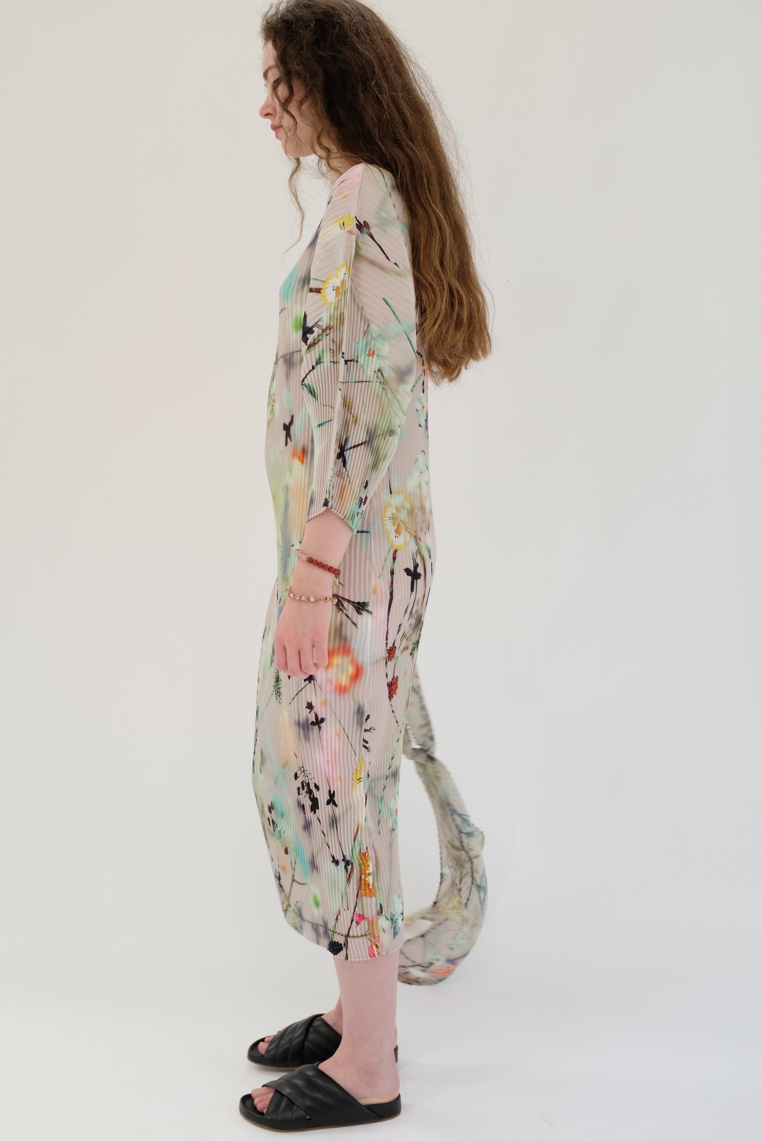 Julia Heuer Leila Pleated Dress Frances