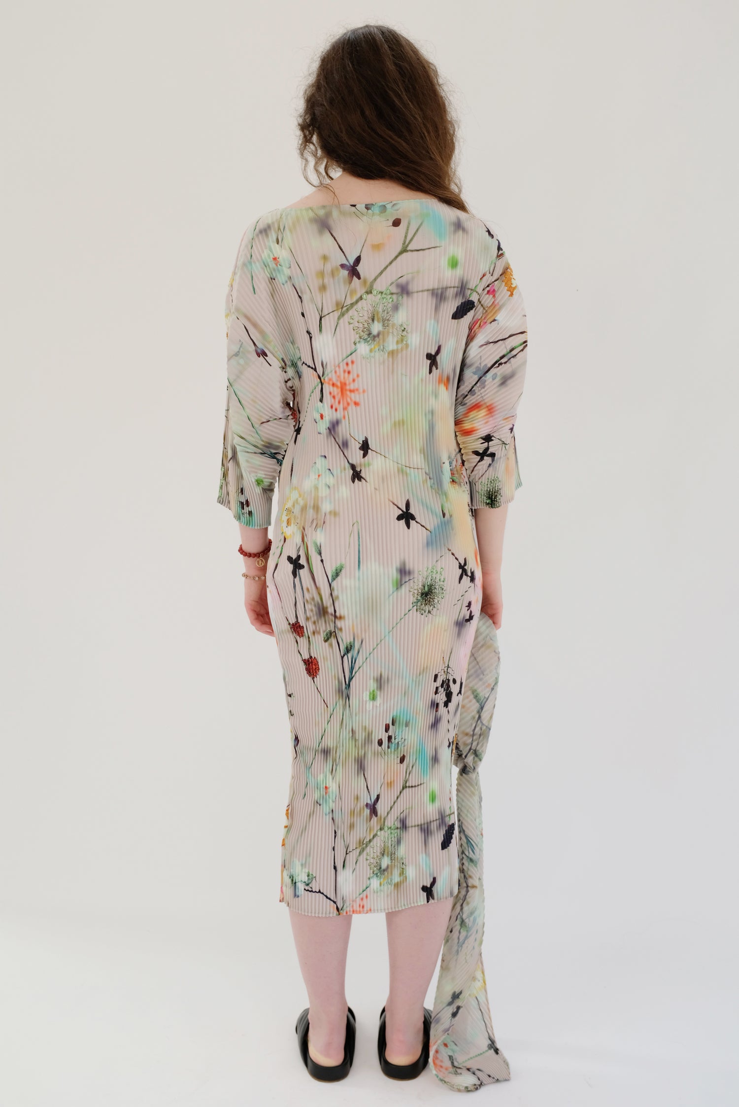 Julia Heuer Leila Pleated Dress Frances