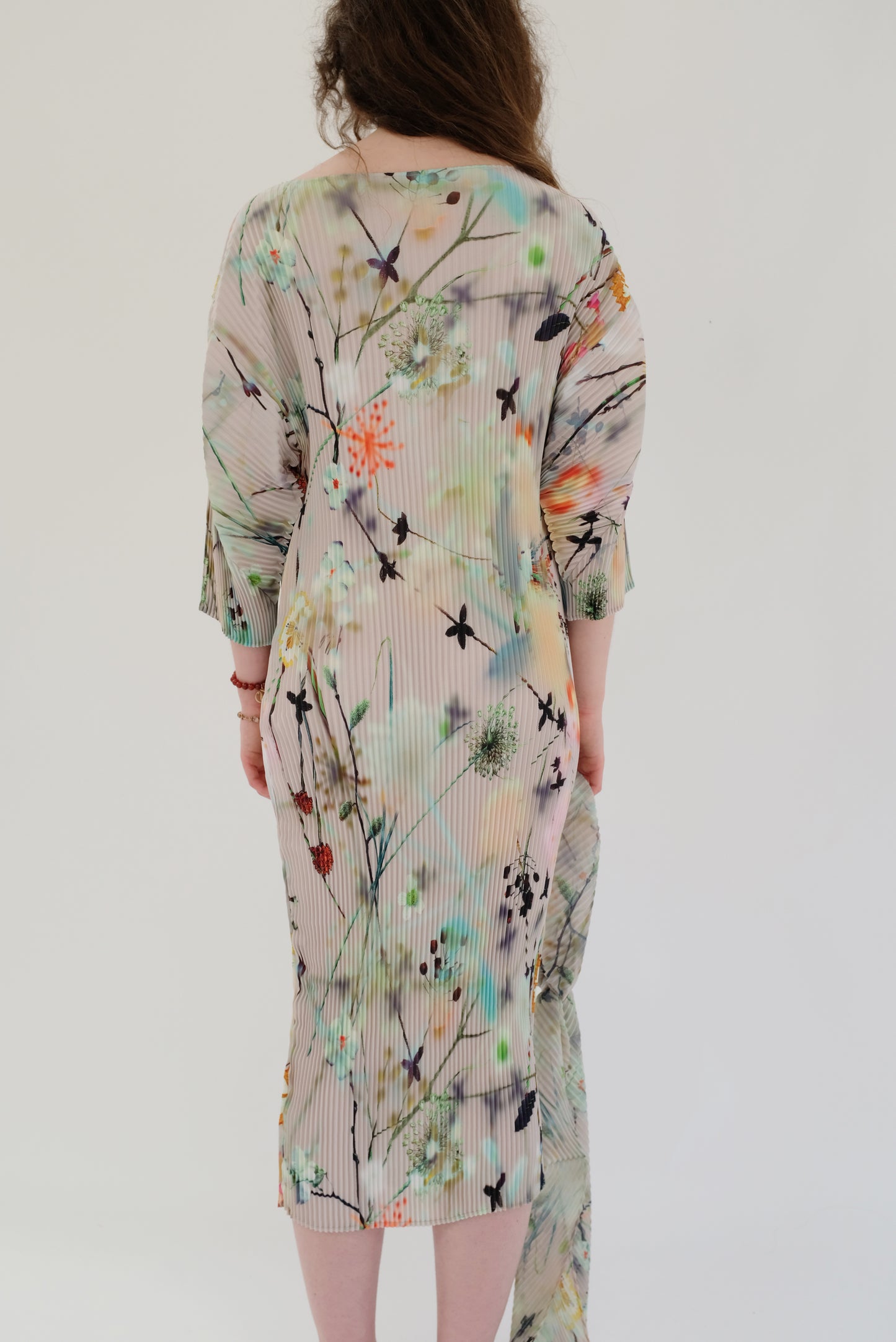 Julia Heuer Leila Pleated Dress Frances