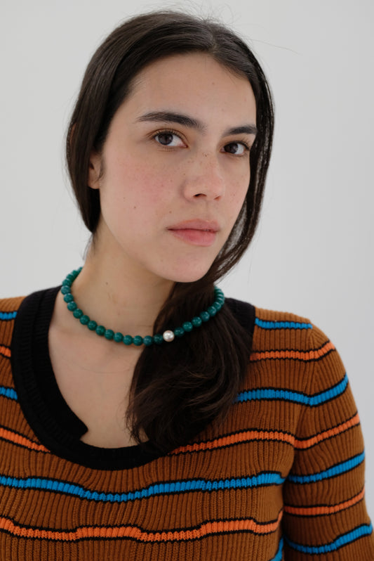 Beklina Angela Knit T-Shirt Brown