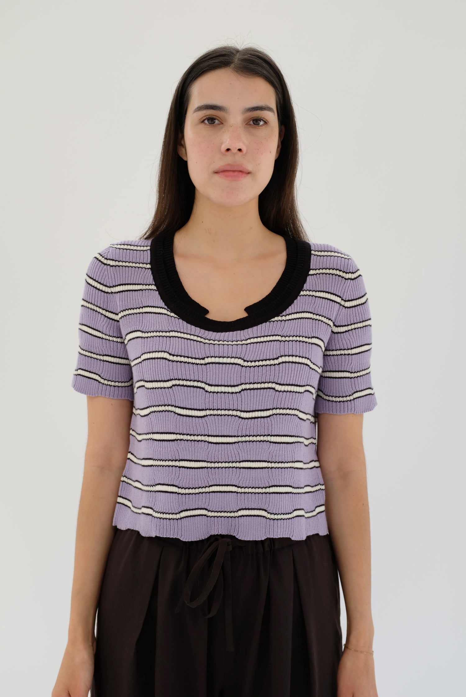 Beklina Angela Knit T-Shirt Lilac