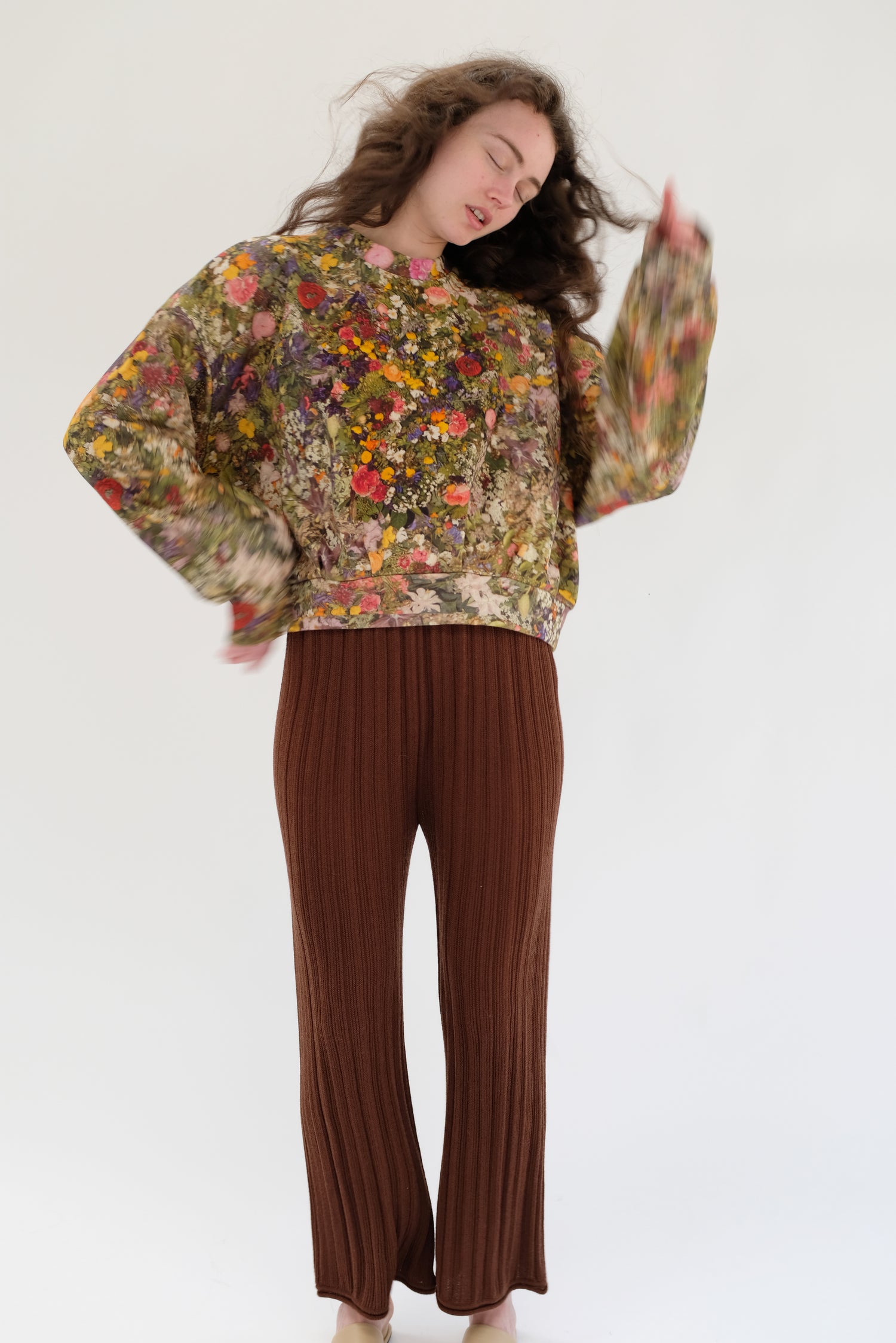 Anntian Short Sweatshirt Print D