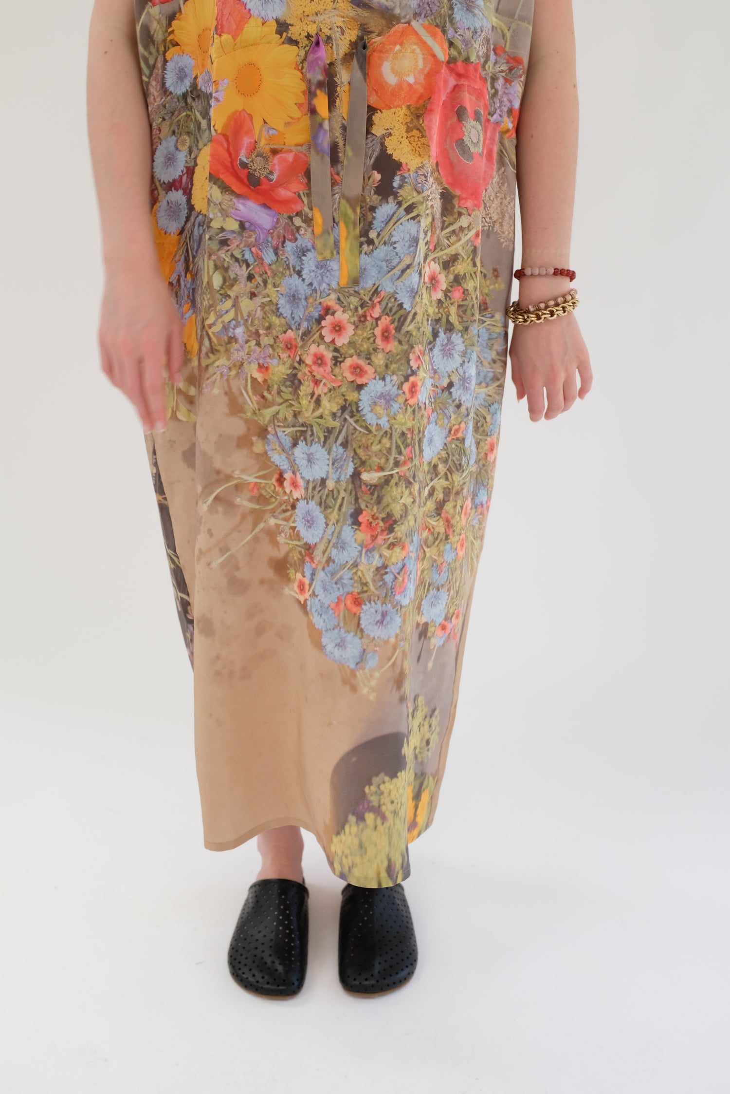 Anntian Simple Dress Print F