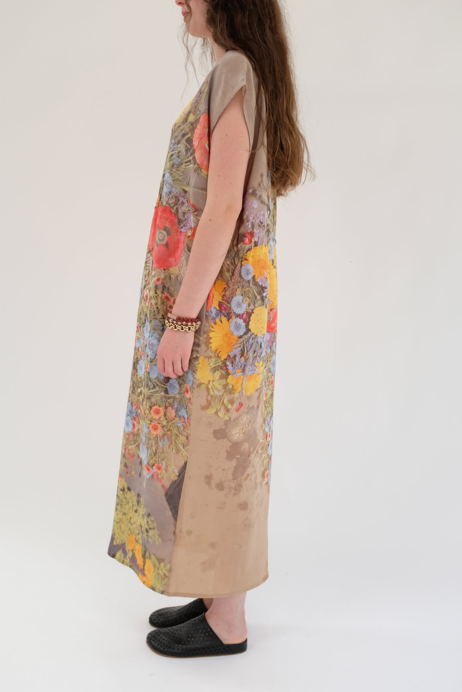 Anntian Simple Dress Print F