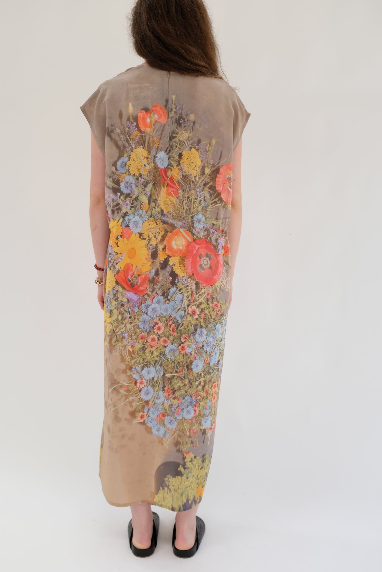 Anntian Simple Dress Print F