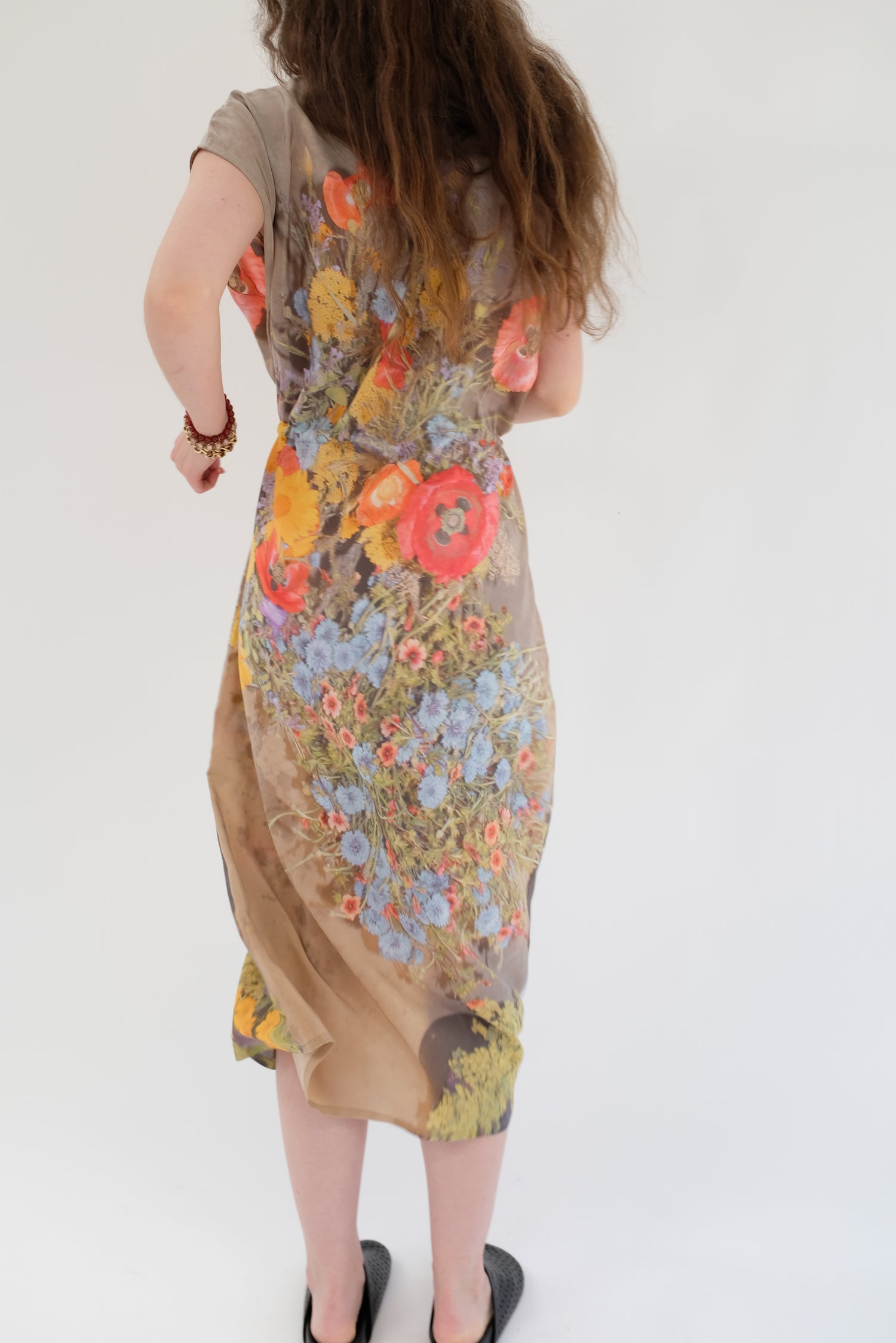 Anntian Simple Dress Print F