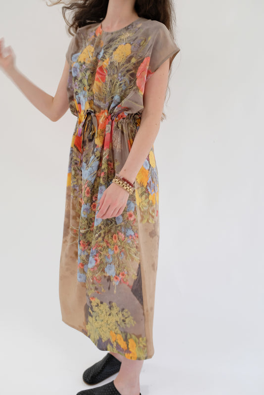 Anntian Simple Dress Print F