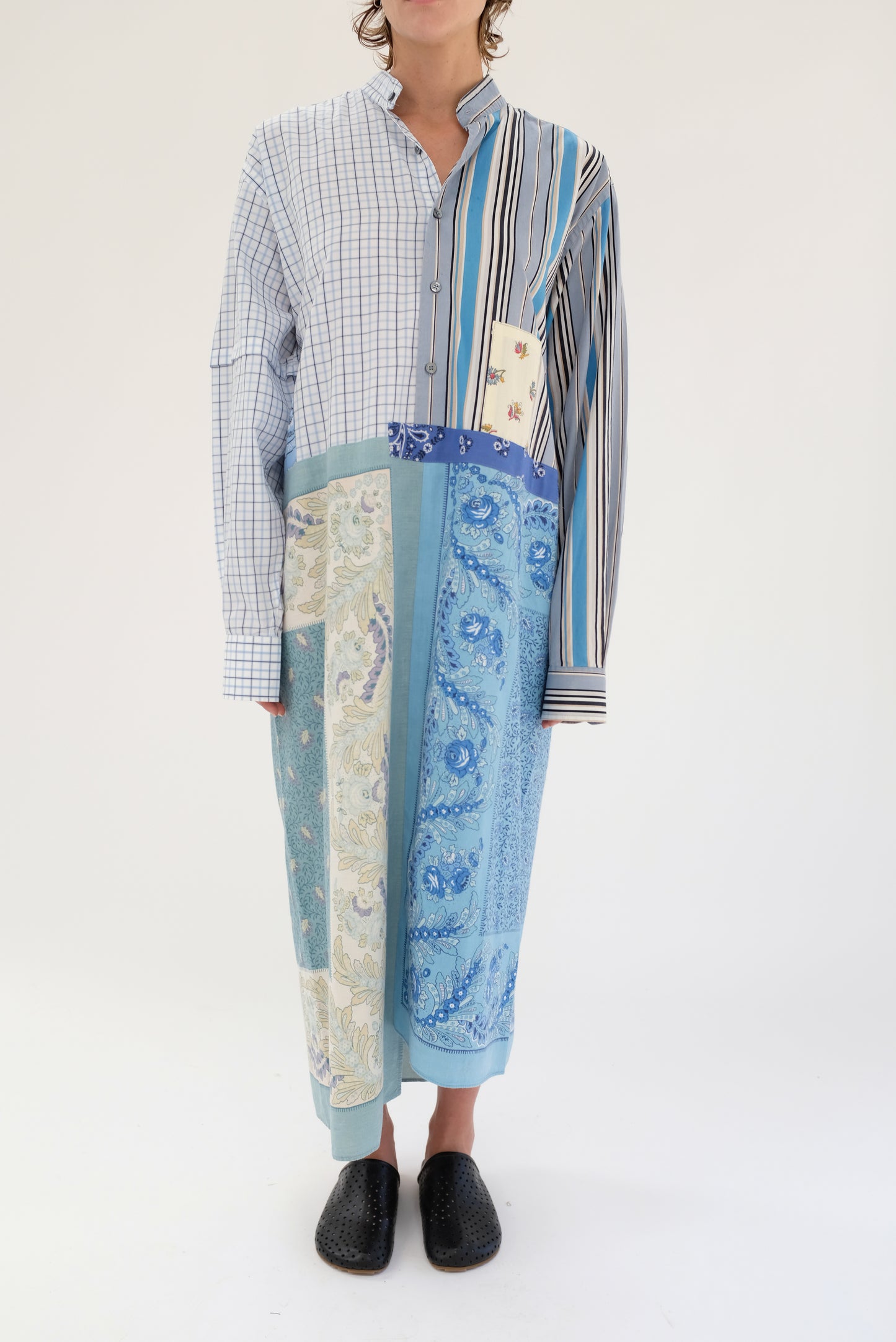 Bettina Bakdal Cotton Provence Shirt Dress