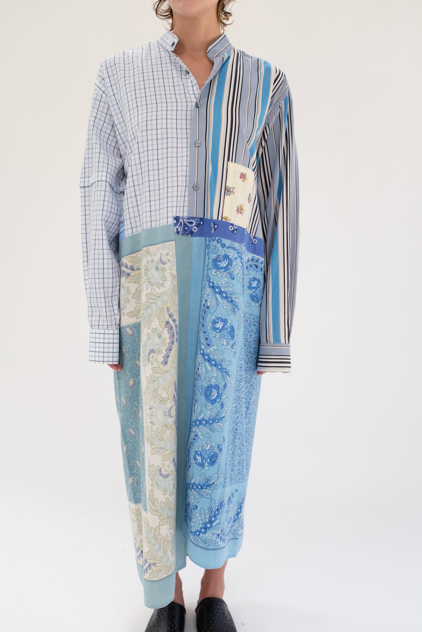 Bettina Bakdal Cotton Provence Shirt Dress