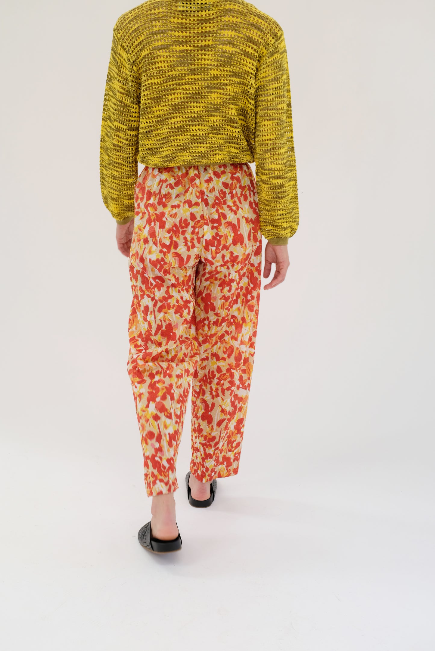 Beklina Basic Pant Coral Floral