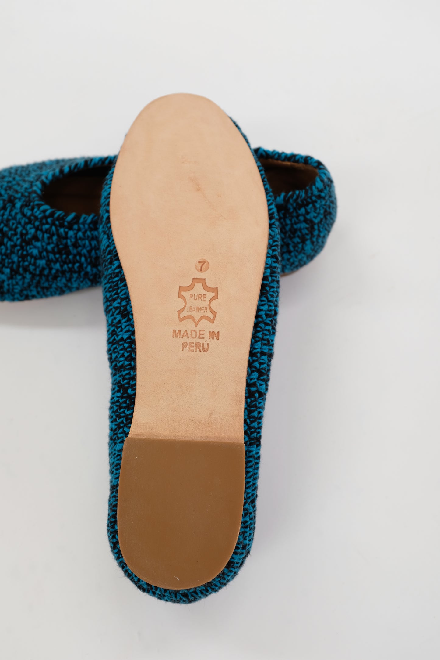 Beklina Crochet Ballet Flats Cypress/Black